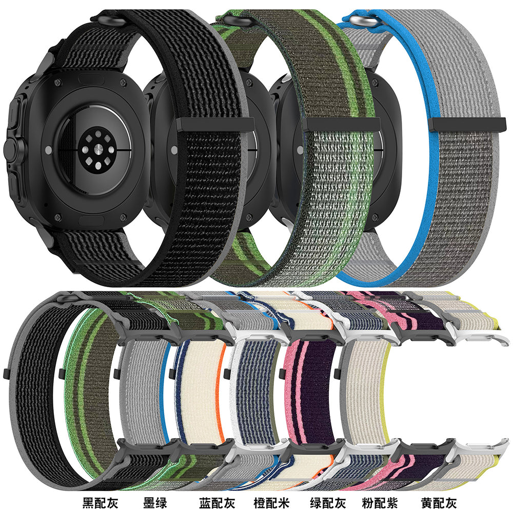 Curea Techsuit W054 pentru Samsung Galaxy Watch Ultra, Galbena Gri