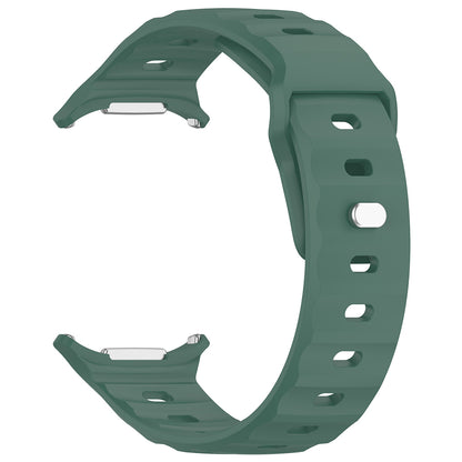 Curea Techsuit W055 pentru Samsung Galaxy Watch Ultra, Verde Inchis
