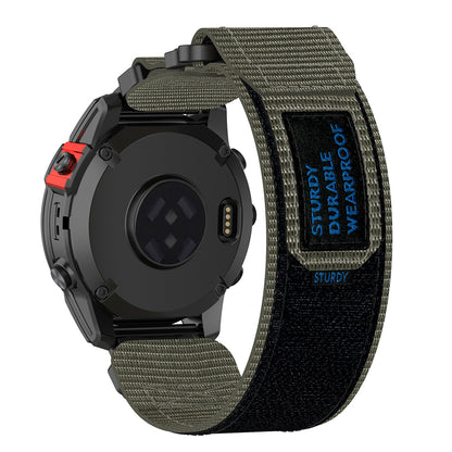 Curea Techsuit W057 pentru Garmin Watch Fenix Series, 26mm, Gri