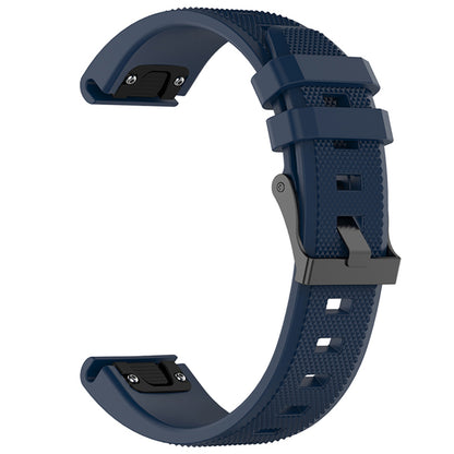 Curea Techsuit W058 pentru Garmin Instinct / Approach / Fenix Watch Series, 20mm, Bleumarin