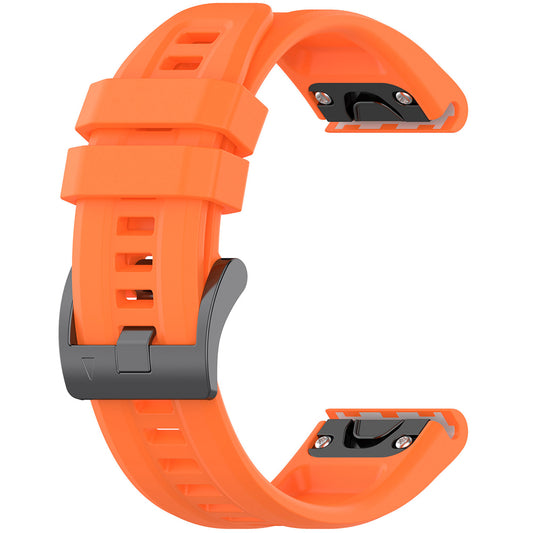 Curea Techsuit W060 pentru Garmin Watch Fenix / Forerunner Series, 22mm, Portocalie