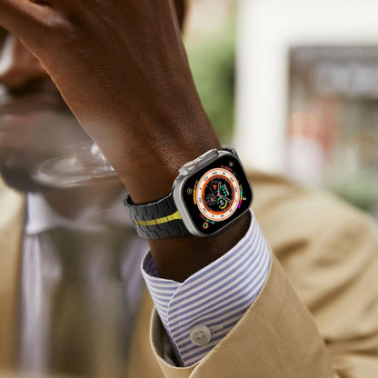 Curea Techsuit W063 pentru Apple Watch 49mm / 46mm / 45mm / 44mm / 42mm Series, Portocalie