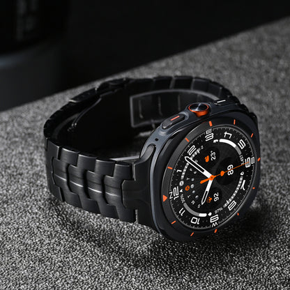 Curea Techsuit W063 pentru Samsung Galaxy Watch Ultra, Argintie