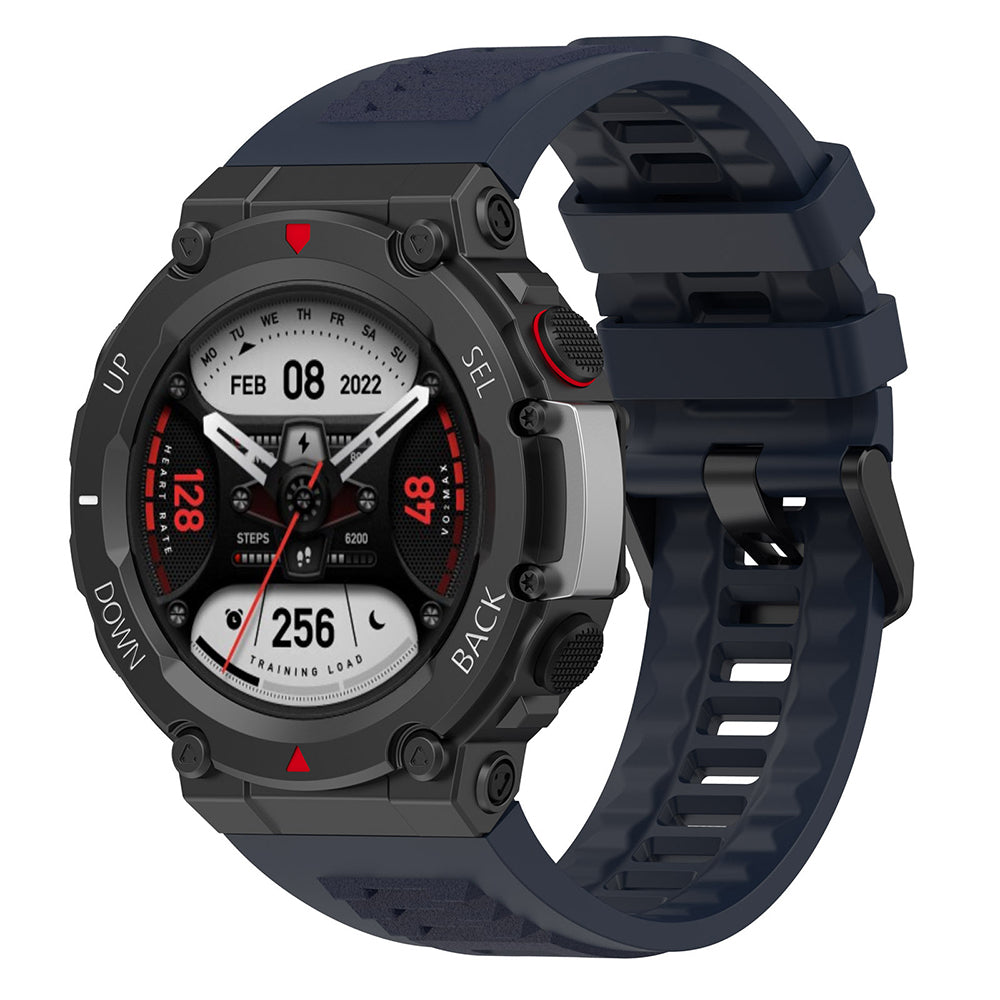 Curea Techsuit W067 pentru Amazfit T-Rex 2, Bleumarin