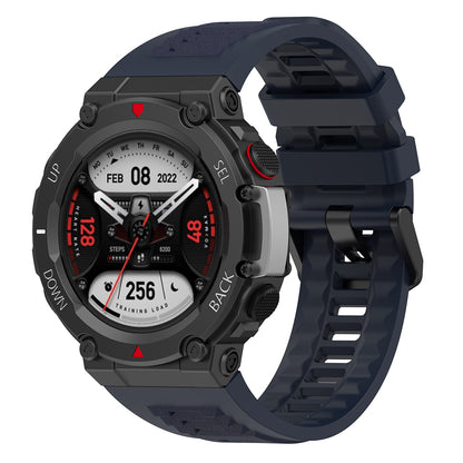 Curea Techsuit W067 pentru Amazfit T-Rex 2, Bleumarin