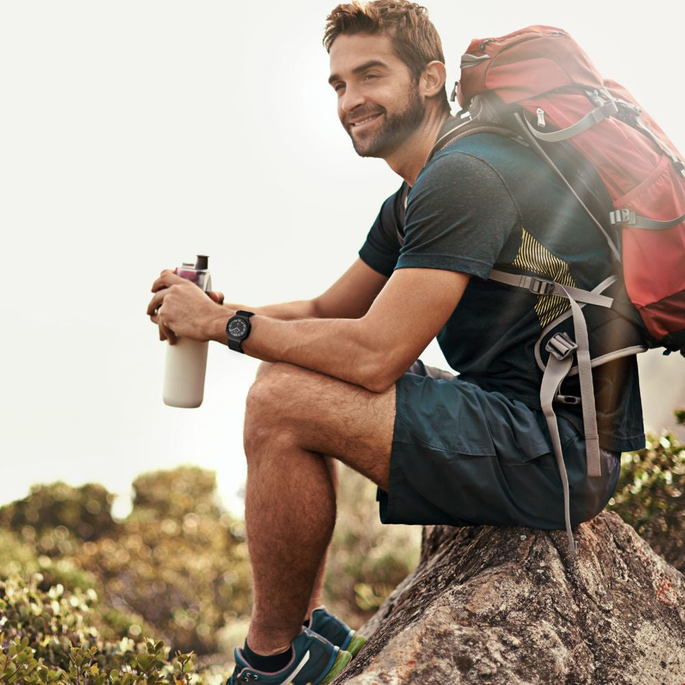 Curea Techsuit W068 pentru Samsung Galaxy Watch Ultra, Neagra