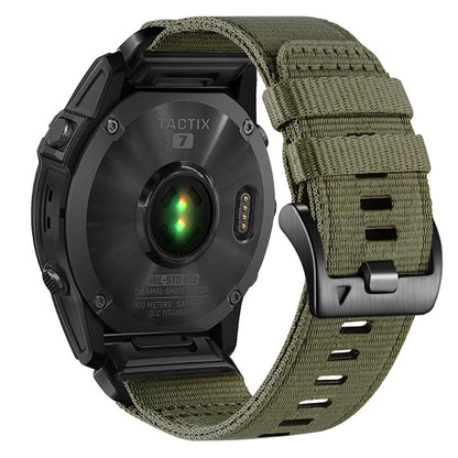 Curea Techsuit W070 pentru Garmin Instinct / Approach / Fenix Watch Series, 20mm, Verde Inchis