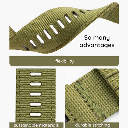 Curea Techsuit W070 pentru Samsung Galaxy Watch / Huawei Watch Series, 20mm, Portocalie