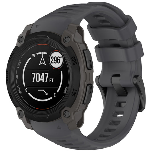 Curea Techsuit W076 pentru Garmin Instinct E 45mm, Gri