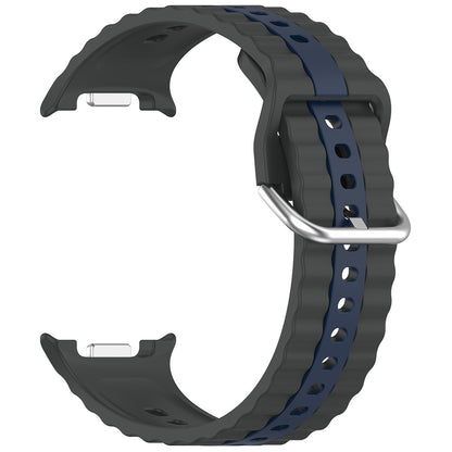 Curea Techsuit W078 pentru Samsung Galaxy Watch 8 Classic / Watch8 44mm / Watch 8 40mm, Gri