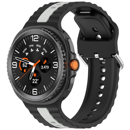 Curea Techsuit W078 pentru Samsung Galaxy Watch 8 Classic / Watch8 44mm / Watch 8 40mm, Neagra