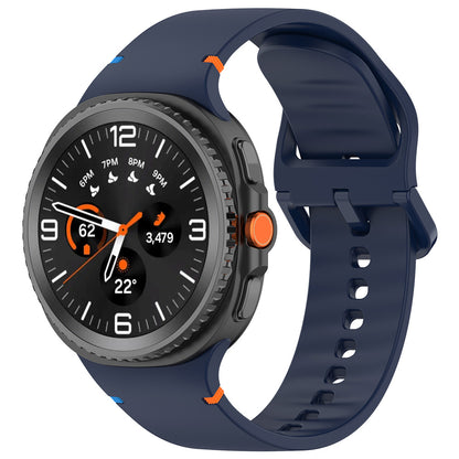 Curea Techsuit W079 pentru Samsung Galaxy Watch8 / Watch8 Classic Series, Bleumarin