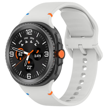 Curea Techsuit W079 pentru Samsung Galaxy Watch 8 Classic / Watch8 44mm / Watch 8 40mm, Gri