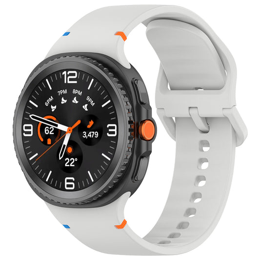 Curea Techsuit W079 pentru Samsung Galaxy Watch 8 Classic / Watch8 44mm / Watch 8 40mm, Gri