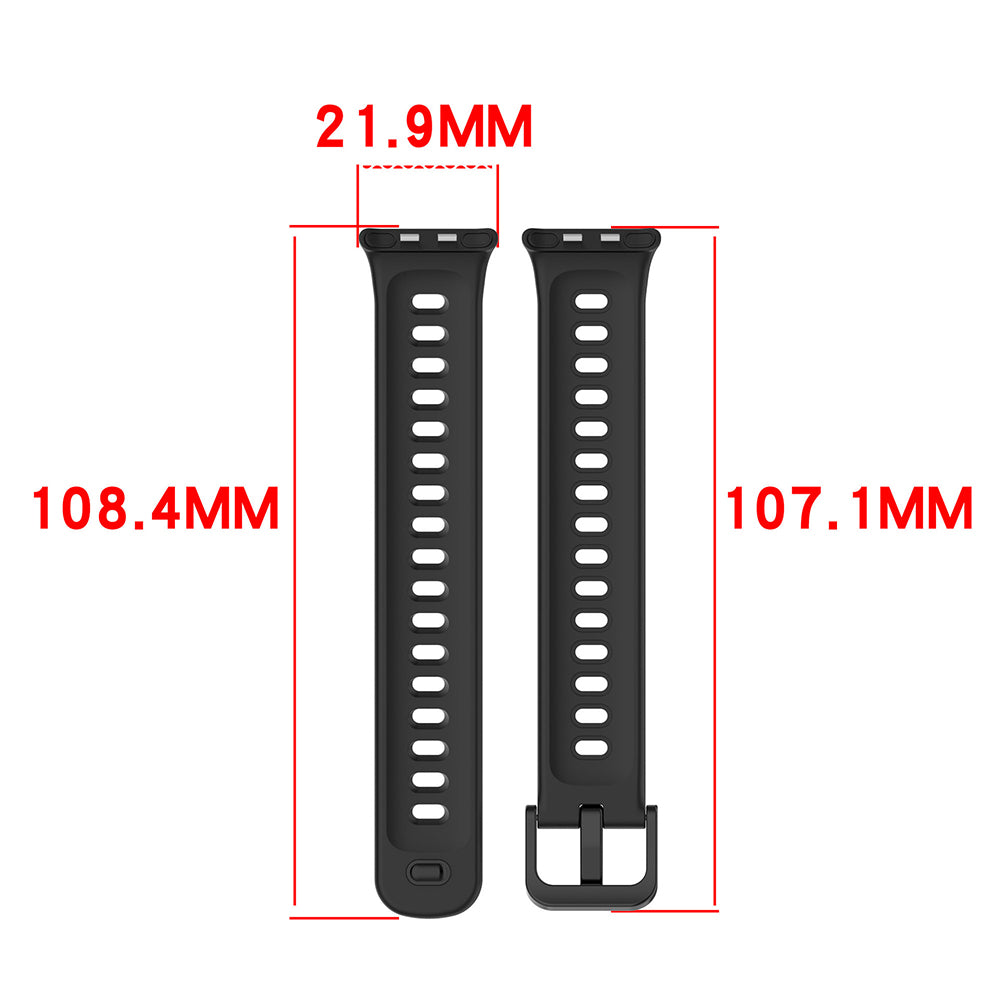 Curea Techsuit W081 pentru Honor Band 11 / 11 Pro, Bej Deschis