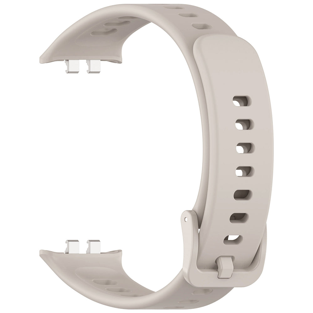 Curea Techsuit W081 pentru Honor Band 11 / 11 Pro, Gri Bej