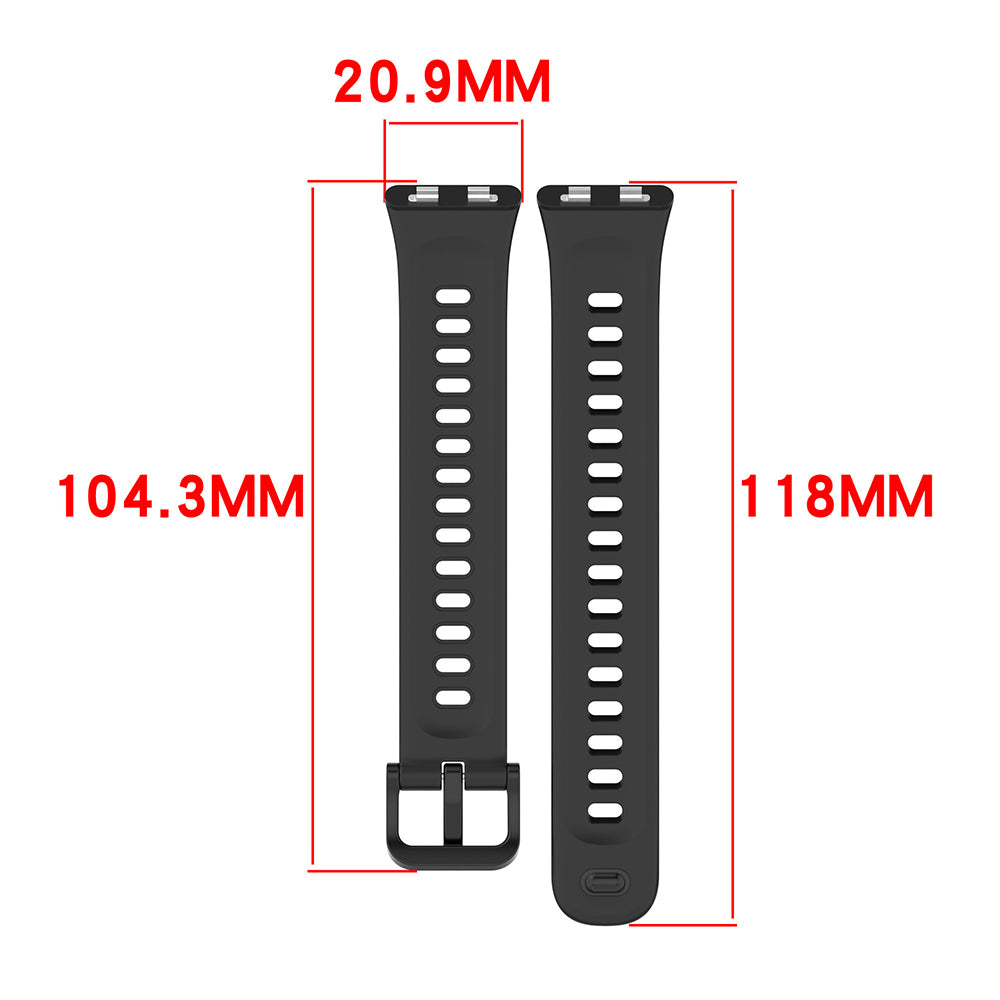 Curea Techsuit W081 pentru Huawei Band 11 / 11 Pro, Bej