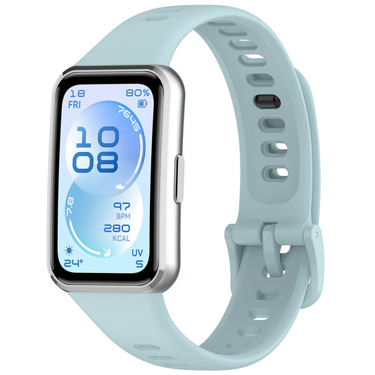 Curea Techsuit W081 pentru Huawei Band 11 / 11 Pro, Turcoaz