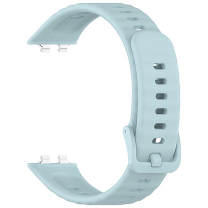 Curea Techsuit W082 pentru Huawei Band 11 / 11 Pro, Turcoaz