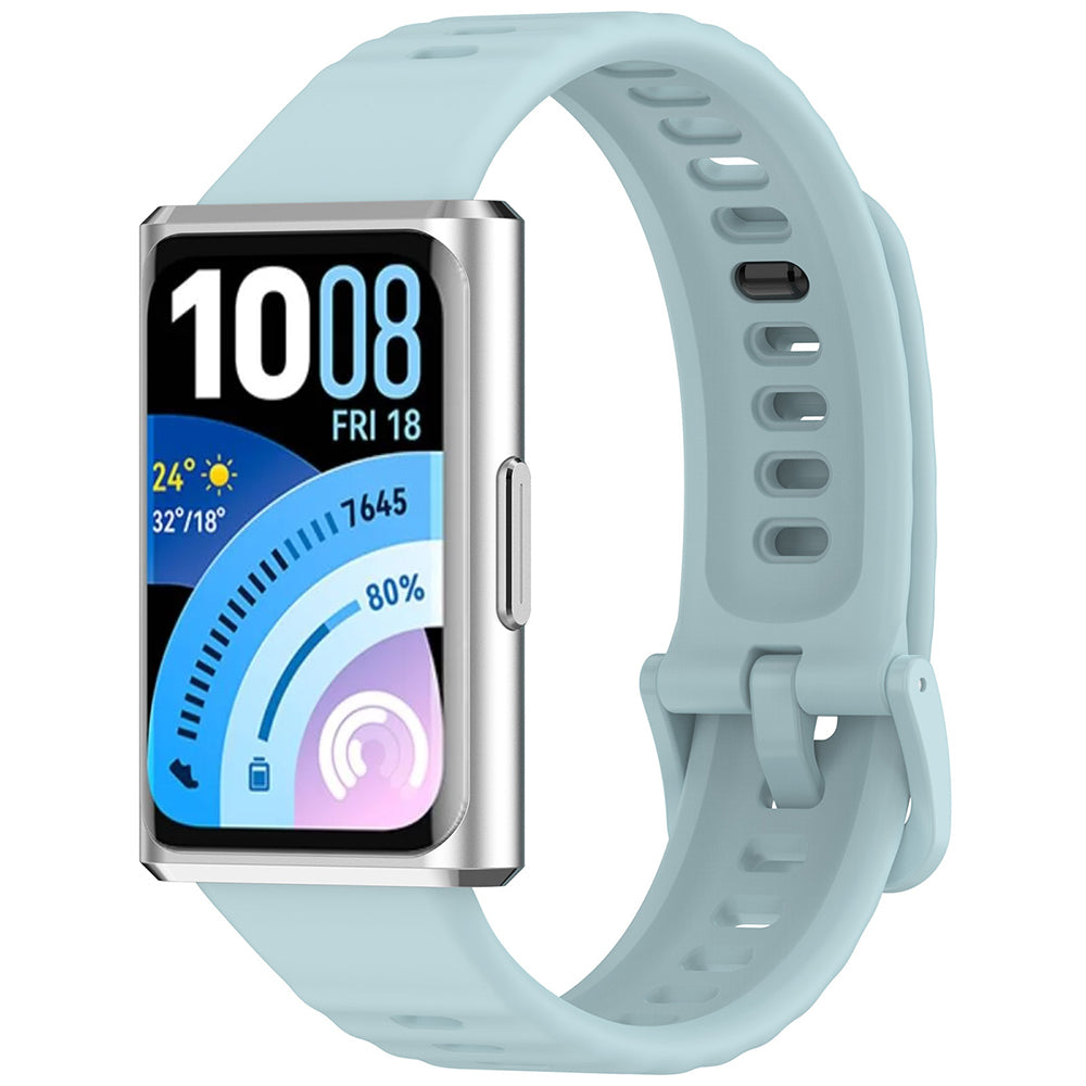 Curea Techsuit W082 pentru Huawei Band 11 / 11 Pro, Turcoaz
