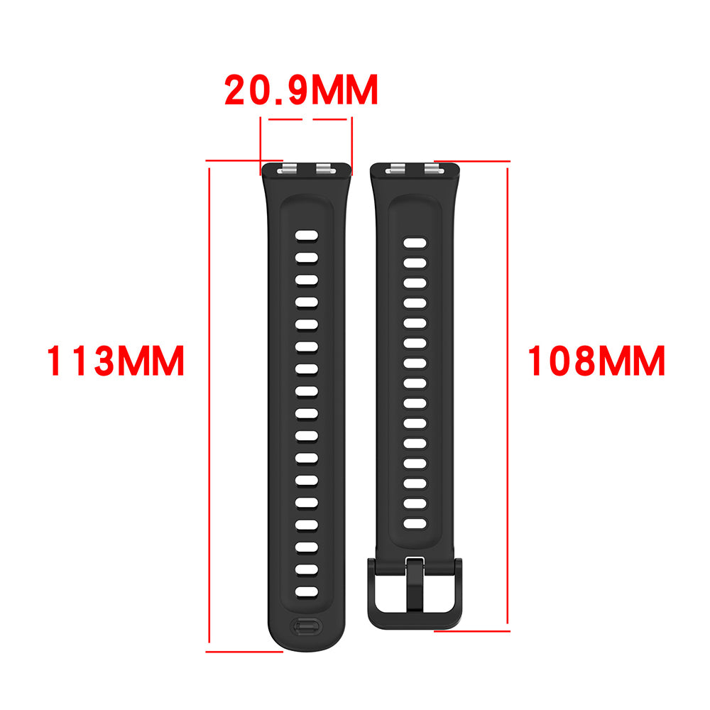 Curea Techsuit W082 pentru Huawei Band 11 / 11 Pro, Verde