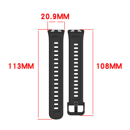 Curea Techsuit W082 pentru Huawei Band 11 / 11 Pro, Verde