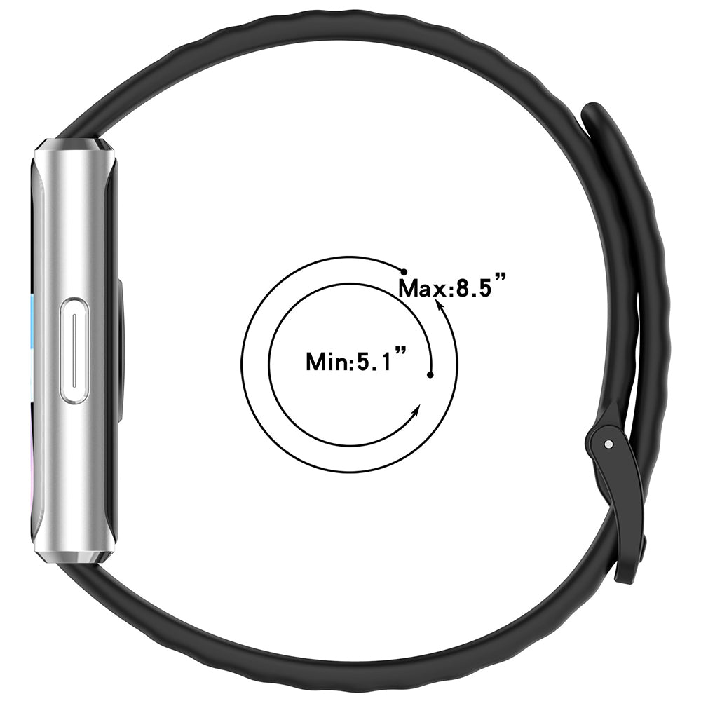 Curea Techsuit W082 pentru Huawei Band 11 / 11 Pro, Verde