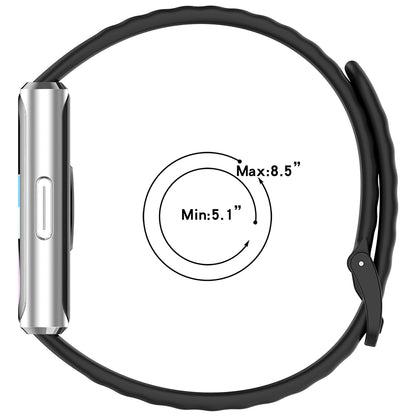 Curea Techsuit W082 pentru Huawei Band 11 / 11 Pro, Verde