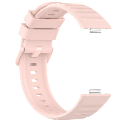 Curea Techsuit W082 pentru Huawei Watch Fit 5 Pro, Roz