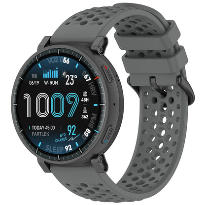 Curea Techsuit W083 pentru Amazfit Watch / Samsung Watch Series, 22mm, Gri