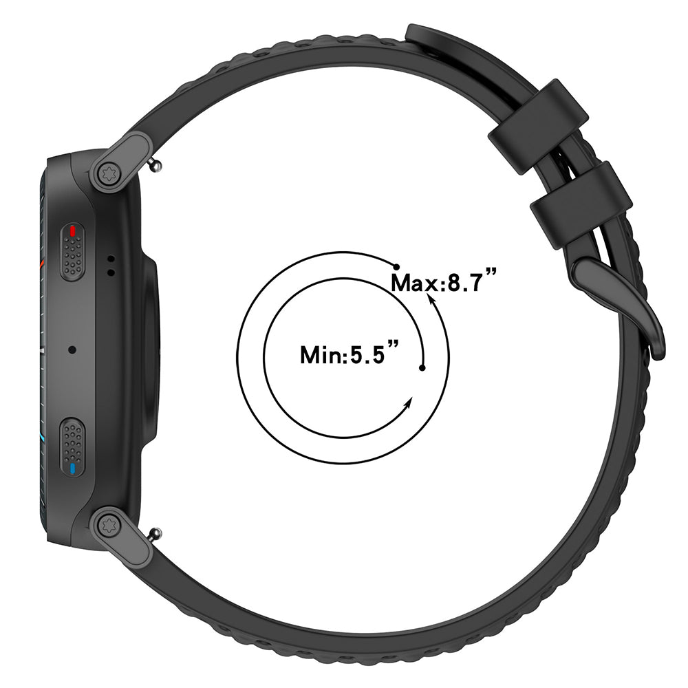 Curea Techsuit W083 pentru Amazfit Watch / Samsung Watch Series, 22mm, Mov