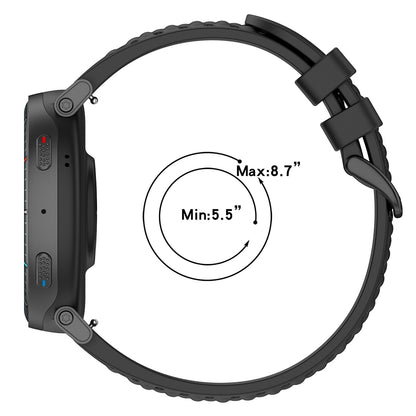 Curea Techsuit W083 pentru Amazfit Watch / Samsung Watch Series, 22mm, Portocalie