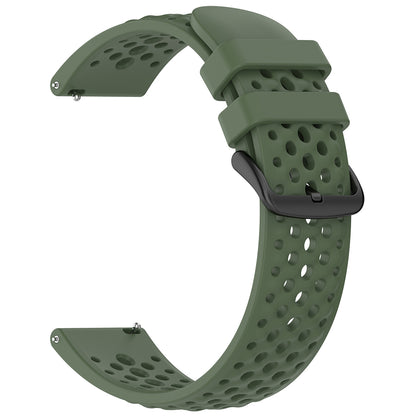 Curea Techsuit W083 pentru Amazfit Watch / Samsung Watch Series, 22mm, Verde
