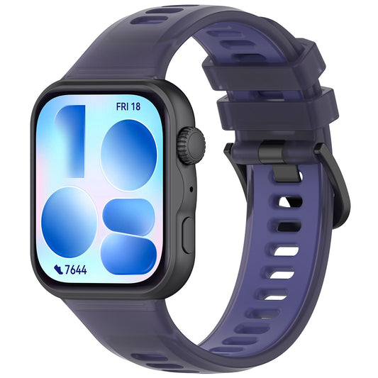Curea Techsuit W084 pentru Huawei Watch Fit 5 Pro / Fit 5 / Fit 4 Pro / Fit 4 / Fit 3, Mov