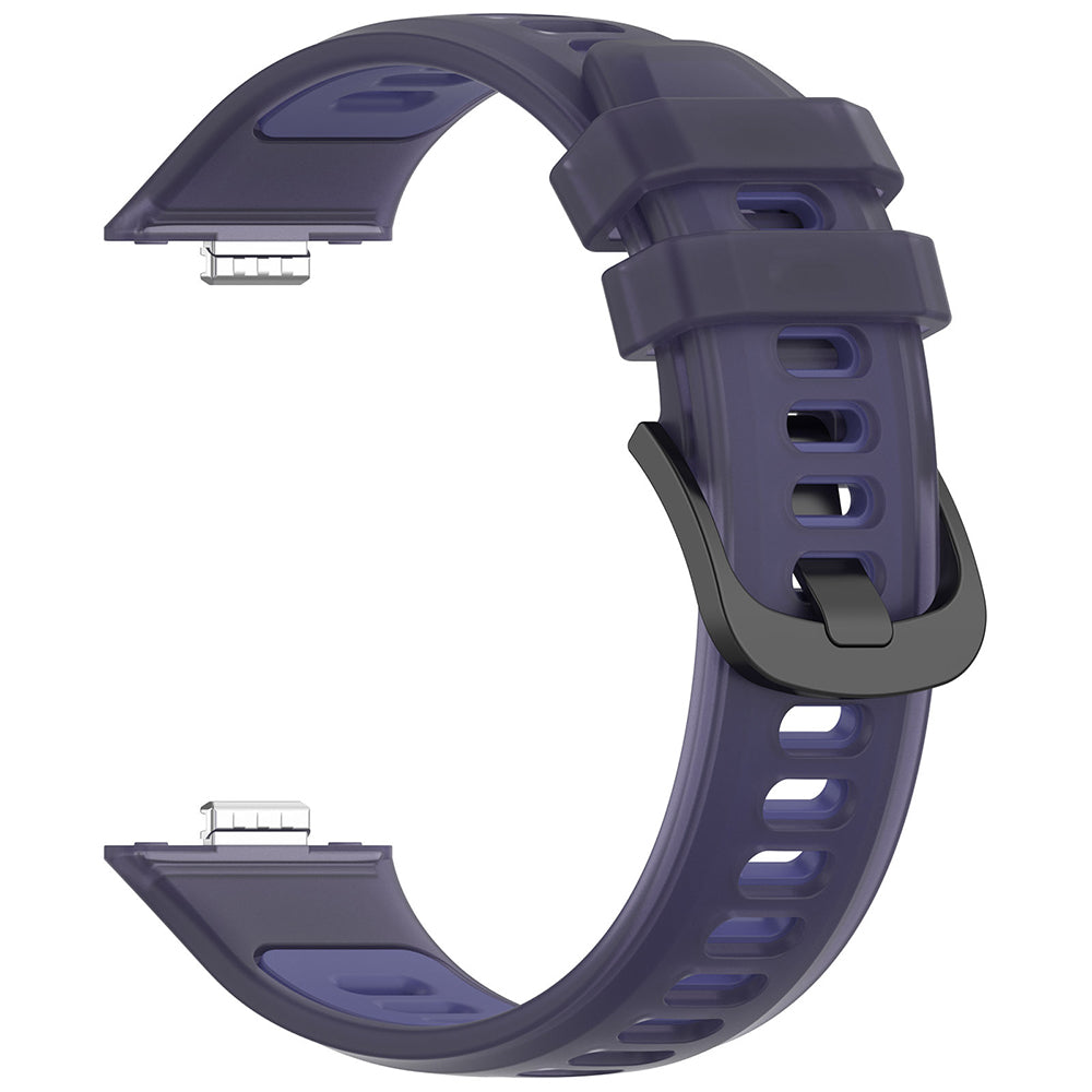 Curea Techsuit W084 pentru Huawei Watch Fit 5 Pro / Fit 5 / Fit 4 Pro / Fit 4 / Fit 3, Mov