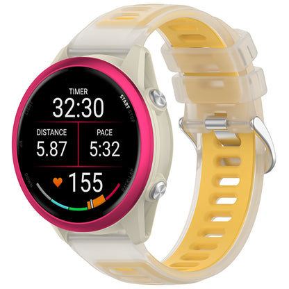 Curea Techsuit W084 pentru Samsung Galaxy Watch / Huawei Watch Series, 20mm, Galbena