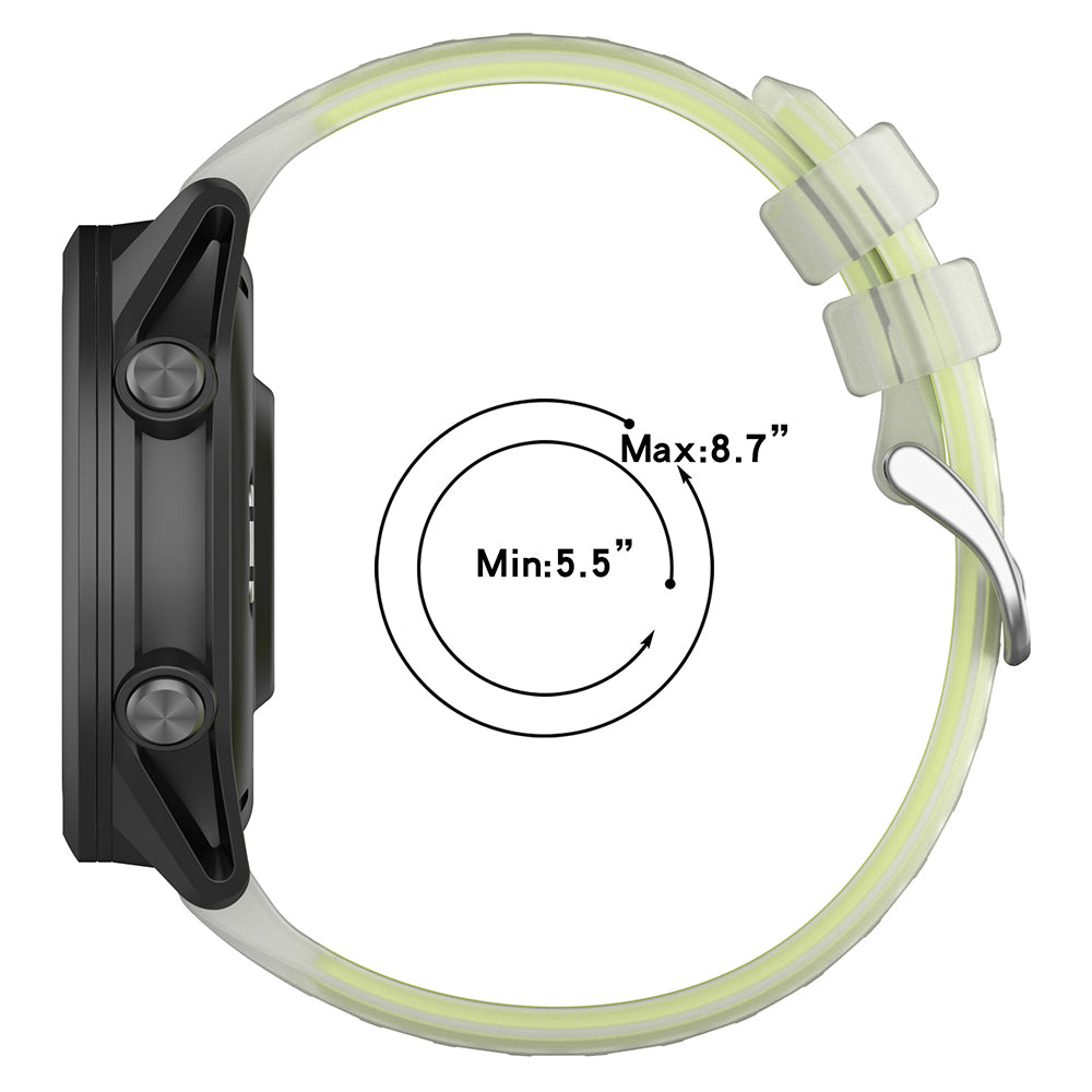 Curea Techsuit W084 pentru Samsung Galaxy Watch / Huawei Watch Series, 20mm, Neagra