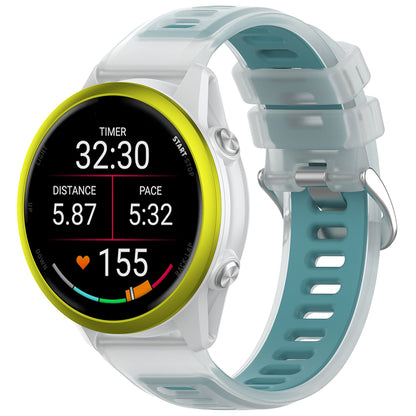 Curea Techsuit W084 pentru Samsung Galaxy Watch / Huawei Watch Series, 20mm, Turcoaz