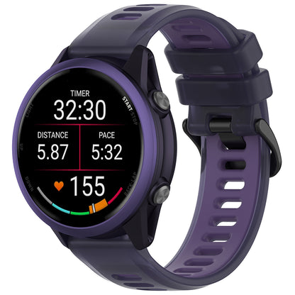 Curea Techsuit W084 pentru Samsung Galaxy Watch / Huawei Watch Series, 22mm, Mov