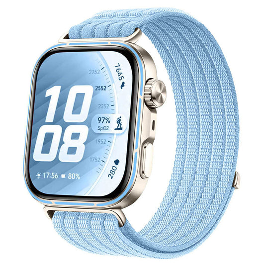 Curea Techsuit W085 pentru Huawei Watch Fit 5, Turcoaz