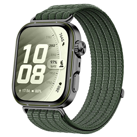 Curea Techsuit W085 pentru Huawei Watch Fit 5, Verde Inchis