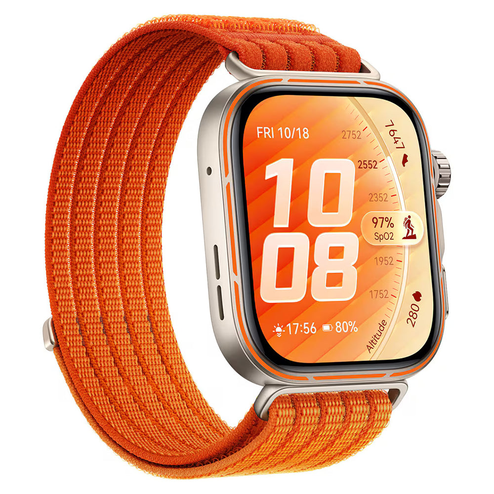 Curea Techsuit W085 pentru Huawei Watch Fit 5, Violet Cenusie
