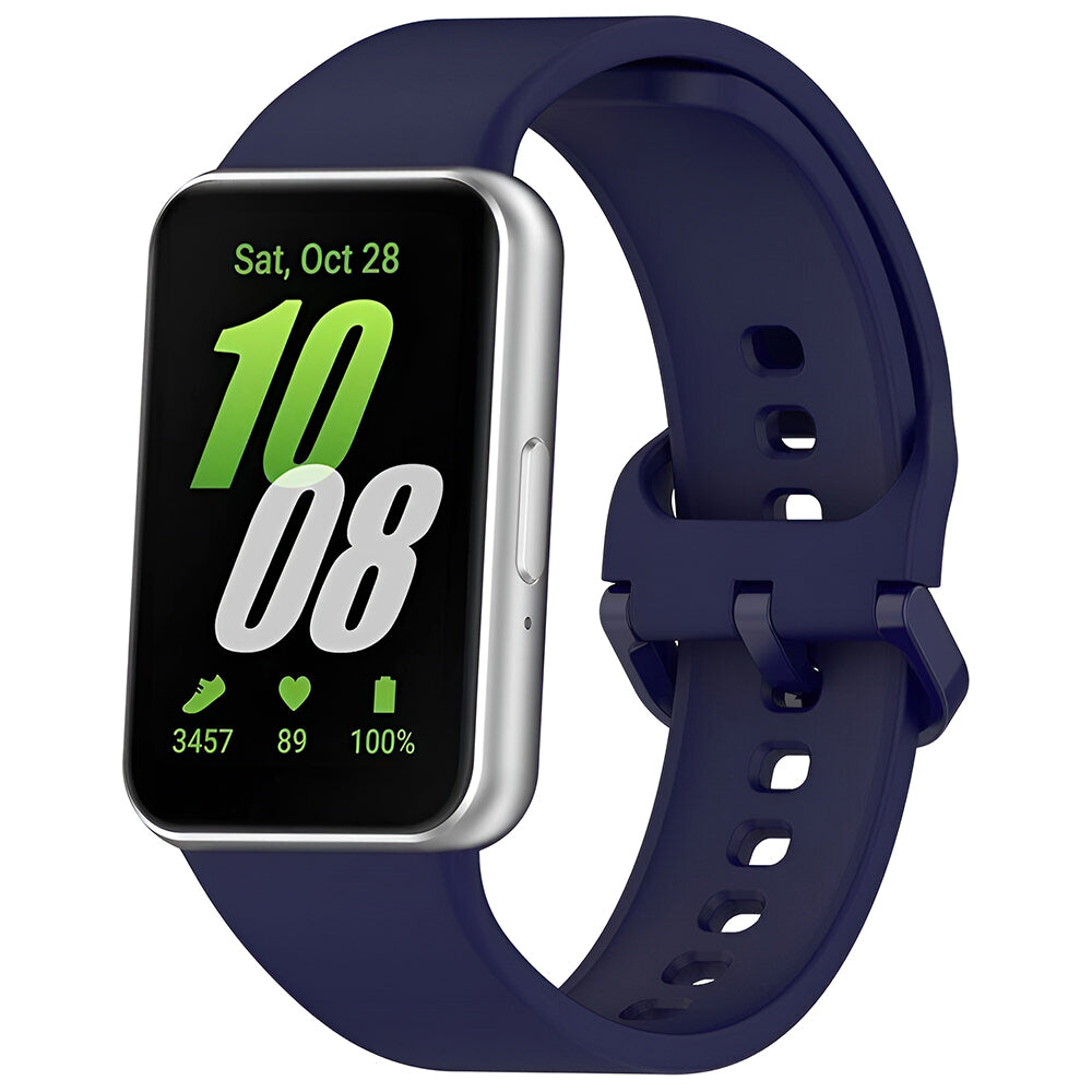 Curea Techsuit W086 pentru Samsung Galaxy Fit3 R39M, Bleumarin