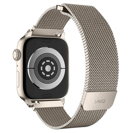 Curea UNIQ Dante pentru Apple Watch 42mm / 41mm / 40mm / 38 Series, Aurie