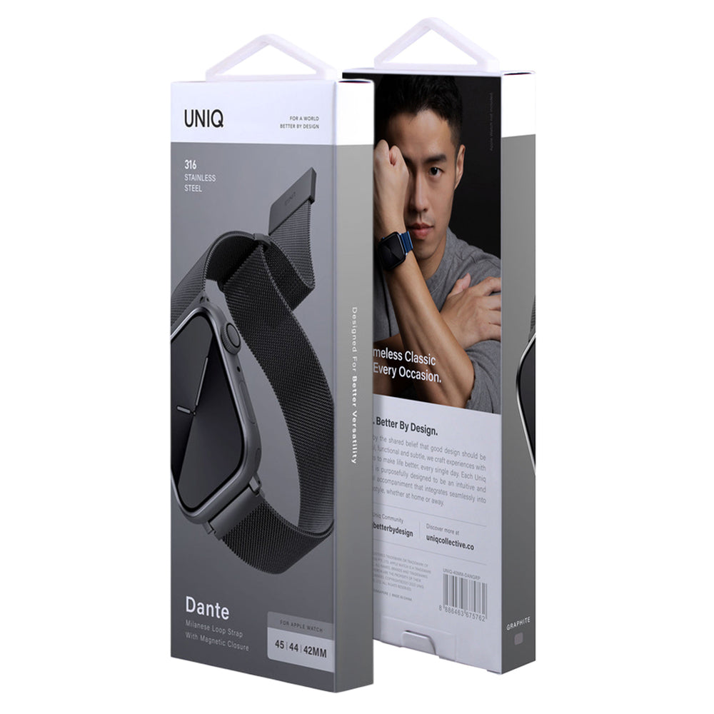 Curea UNIQ Dante pentru Apple Watch 42mm / 41mm / 40mm / 38 Series, Aurie