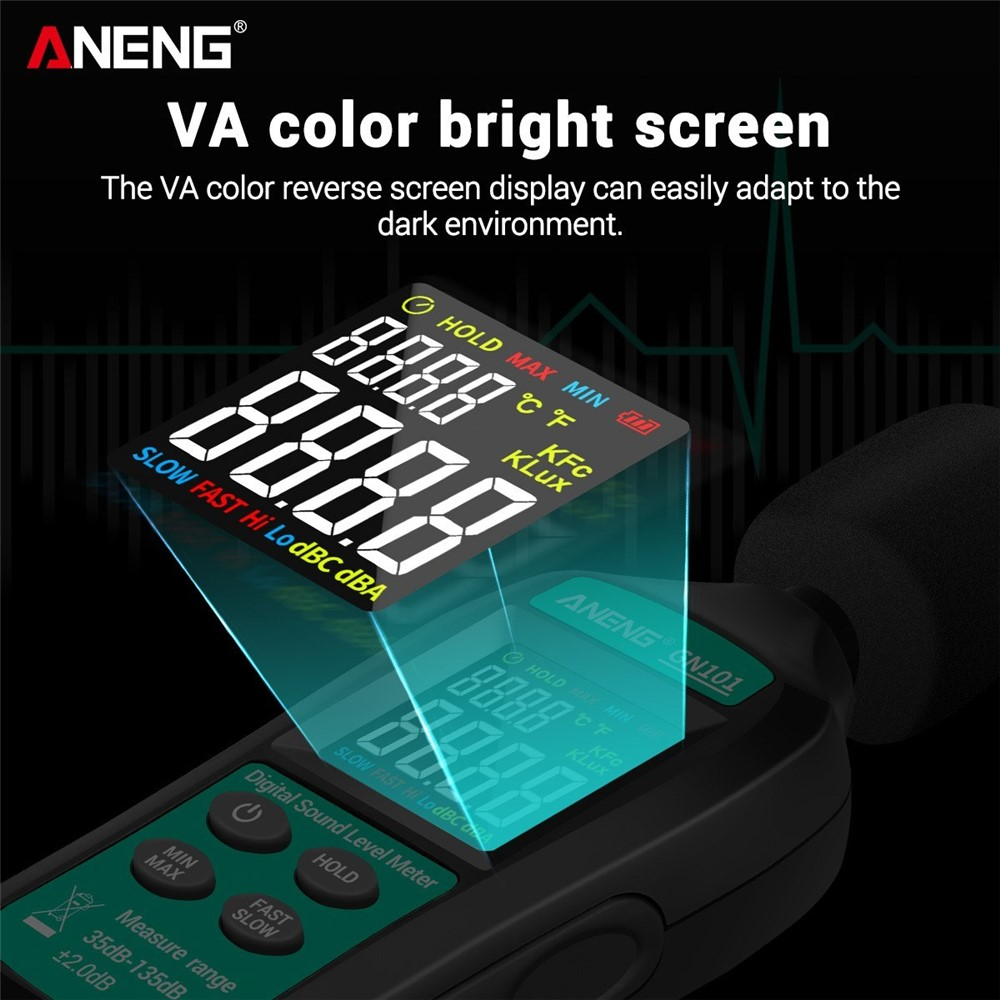 Decibelmetru Digital ANENG GN101