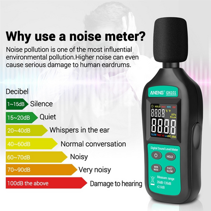 Decibelmetru Digital ANENG GN101