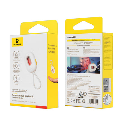 Detector Camere Ascunse Baseus Heyo II, Alb L60476900211-00