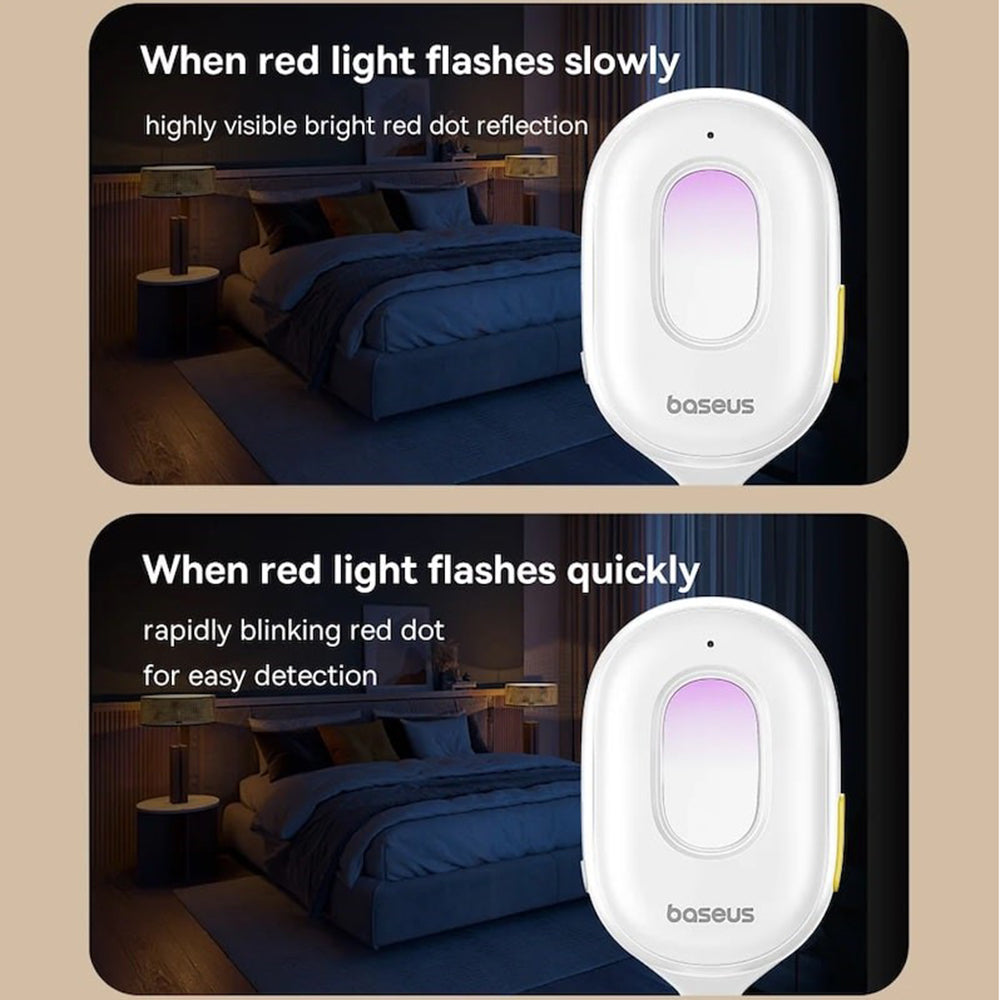 Detector Camere Ascunse Baseus Heyo II, Alb L60476900211-00