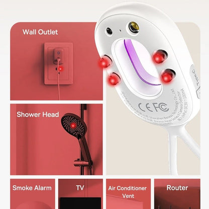 Detector Camere Ascunse Baseus Heyo II, Alb L60476900211-00